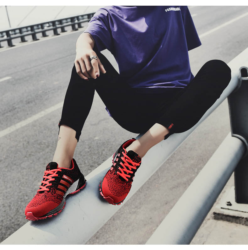 Sneakers Shoes, Fashion Running Sports Shoes, Breathable Non-slip Walking, Jogging, Gym Shoes, Casual Loafers Unisex