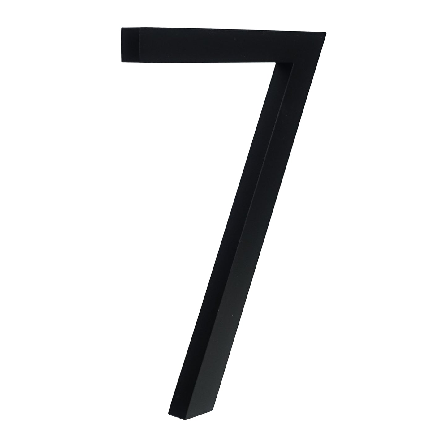 Big Black House Number Floating Sign Modern Door Numbers Building Signage Outdoor Numer Address