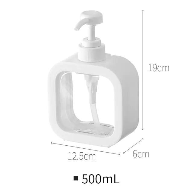 Refillable Soap Lotion Bath Pump Bottle