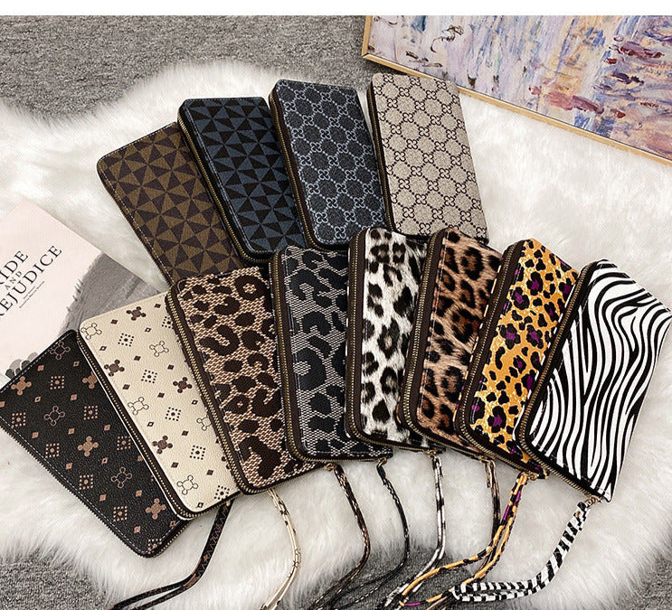 Women's Brand Clutch Purse Ladies Money Wallet for Women's Clutch Bag Slim Female Wallet Card Holder Uneven Wallets Made Leather