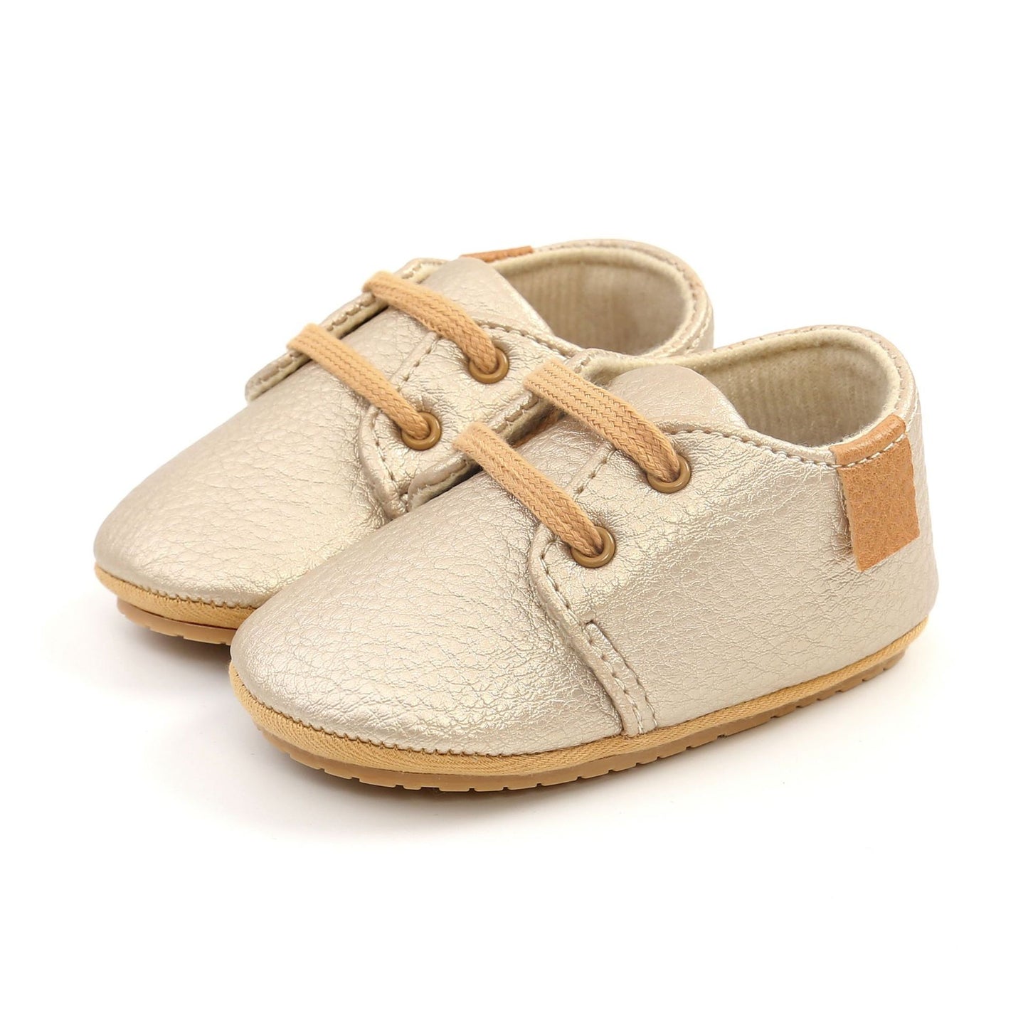 New Baby Shoes Retro Leather Boy Girl Shoes Multicolor Toddler Rubber Sole Anti-slip First Walkers Infant Newborn Moccasins