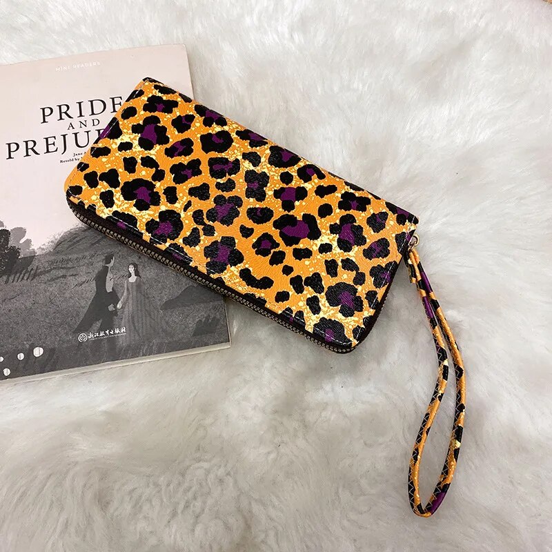 Women's Brand Clutch Purse Ladies Money Wallet for Women's Clutch Bag Slim Female Wallet Card Holder Uneven Wallets Made Leather