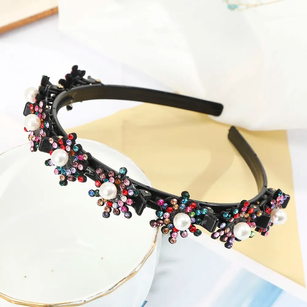 Unisex Alice Hairband Headband Men Women Sports Hair Band Hoop Metal Hoop Double Bangs Hairstyle Hairpin Hair Accessories