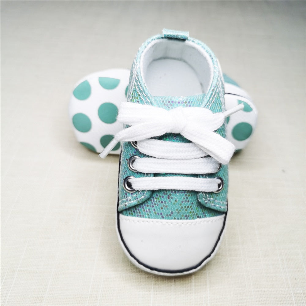 Baby Canvas Classic Sneakers Newborn Sports Baby First Walkers Shoes Infant Toddler Anti-slip Baby Shoes