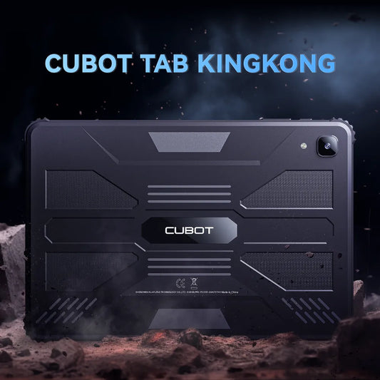 Cubot TAB KINGKONG, tablette robuste Android 13, étanche IP68, 16 Go + 256 Go, batterie 10600