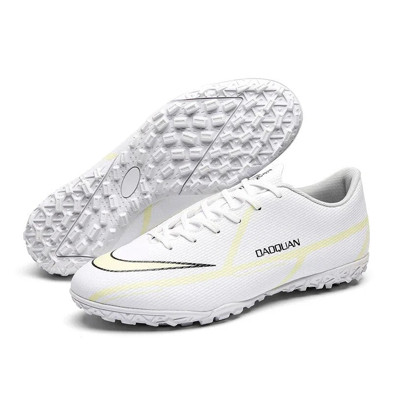 Chaussures de Football de qualité en gros C.Ronaldo chaussures de Football Assassin Chuteira Campo TF/AG chaussures de Football chaussures d'entraînement de Futsal