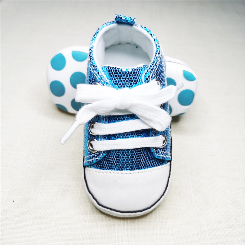 Bébé toile classique baskets nouveau-né sport bébé premiers marcheurs chaussures infantile enfant en bas âge anti-dérapant bébé chaussures