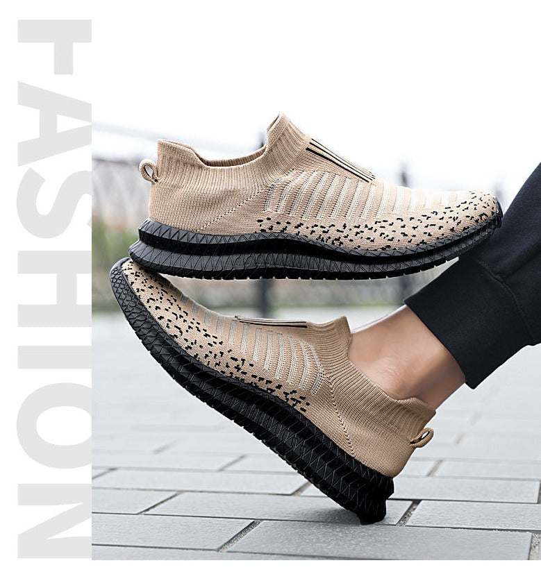 Men Shoes Lightweight, Sneakers, Men Fashion Casual Walking, Shoes Breathable Slip on