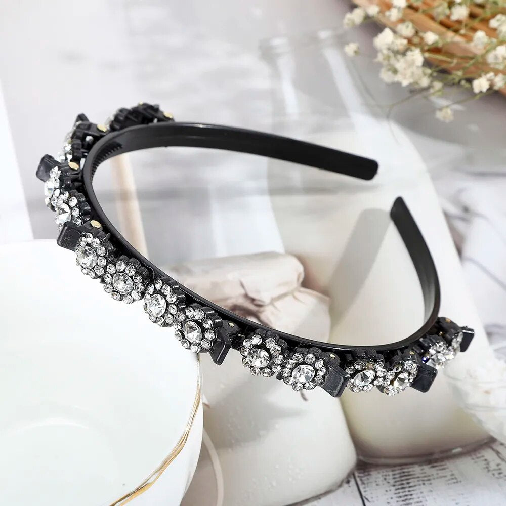 Unisex Alice Hairband Headband Men Women Sports Hair Band Hoop Metal Hoop Double Bangs Hairstyle Hairpin Hair Accessories