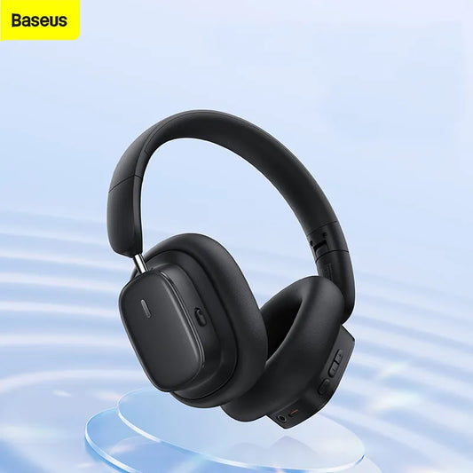 Baseus H1i ANC sans fil, casque Bowie Bluetooth 5.3, suppression du bruit, haute résolution 38 dB, spatial 3D, casques audio