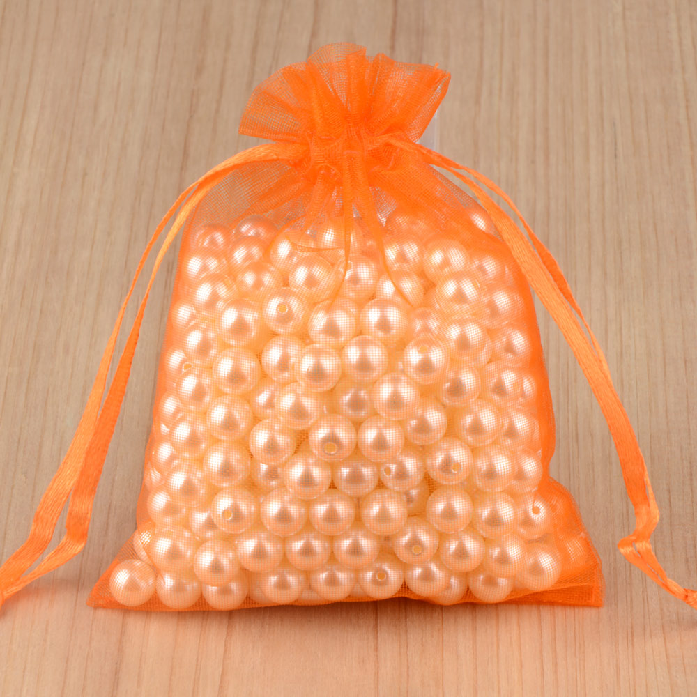 100pcs couleurs sac d'emballage de bijoux, stockage de cadeaux mariage en gros