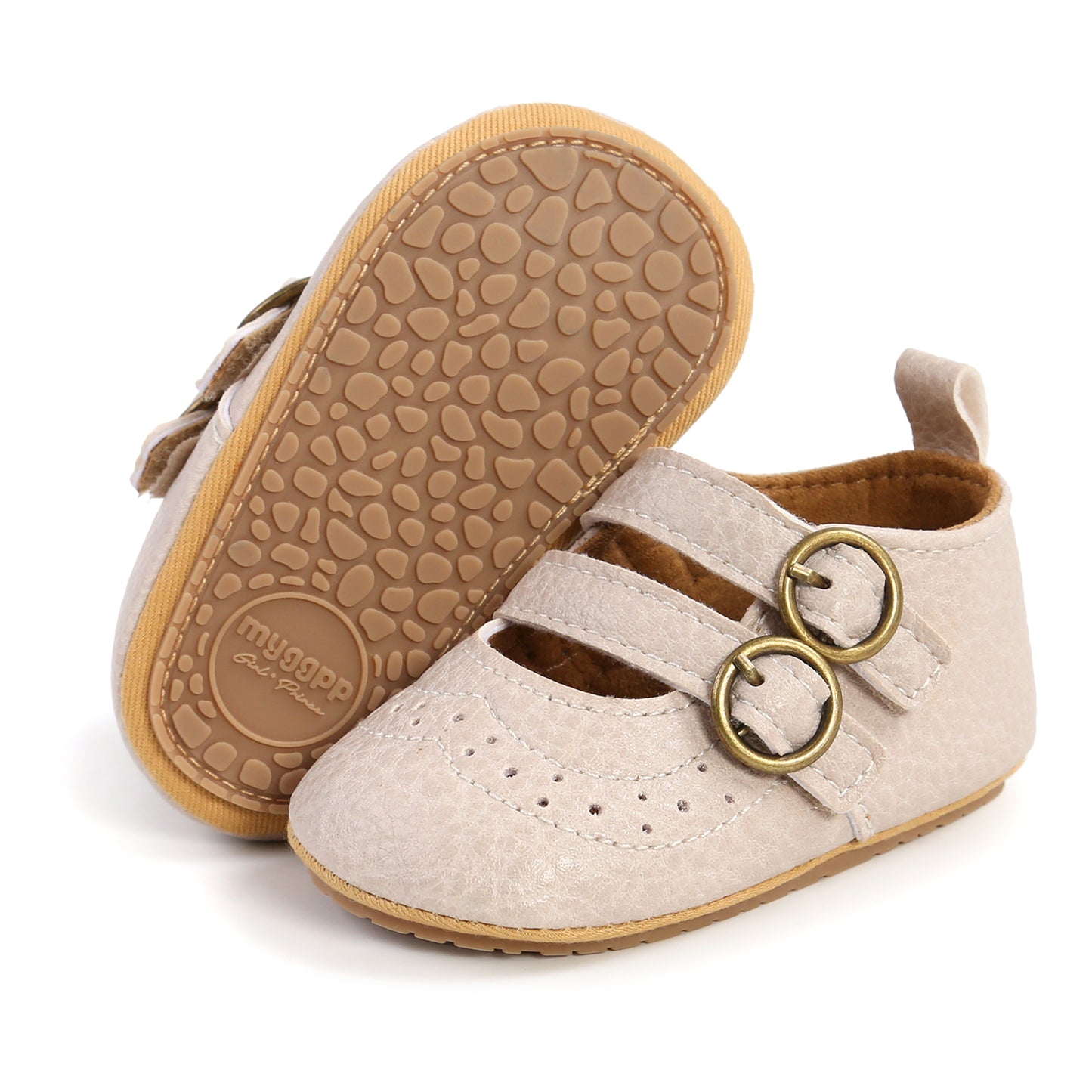 New Baby Shoes Retro Leather Boy Girl Shoes Multicolor Toddler Rubber Sole Anti-slip First Walkers Infant Newborn Moccasins