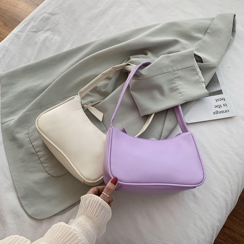 Sac à main pour femmes vintage à la mode, petits sacs sous-axillaires, mini sac à bandoulière rétro décontracté, sacs fourre-tout rétro pour femmes