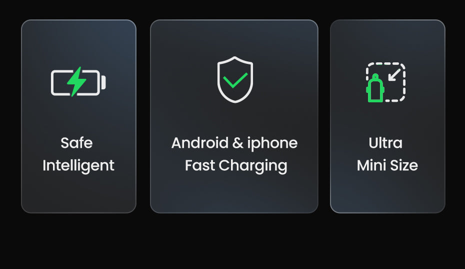 USB-Autoladegerät 30 W, Quick Charge 4.0, QC4.0, QC3.0, Typ-C-Schnellladegerät fürs Auto