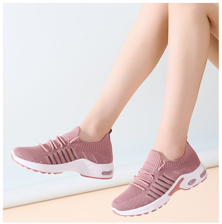 Damen-Sneaker, orthopädische Plateau-Sneaker für Damen, Wanderschuhe für Damen, Freizeitschuhe, Mesh-Komfort, weiche Sohle, Laufschuhe