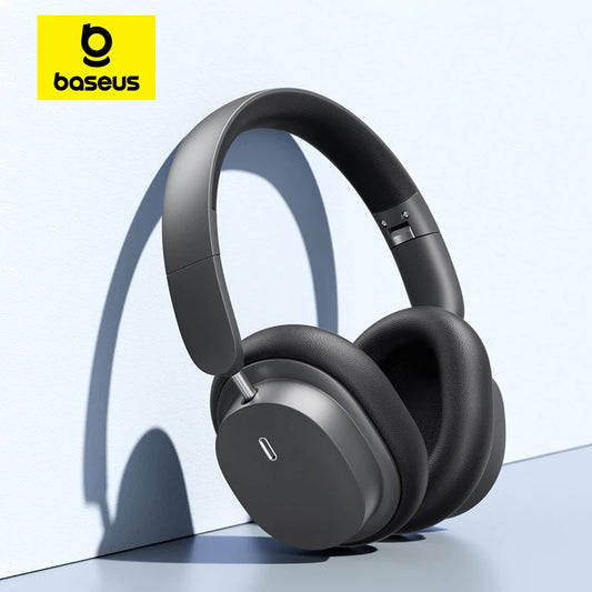 Baseus Bowie D05 Wireless Headphone, Bluetooth 5.3 Earphone, HIFI Level Headset, 40mm Driver Foldable, Over Ear Headphone, 70H Time