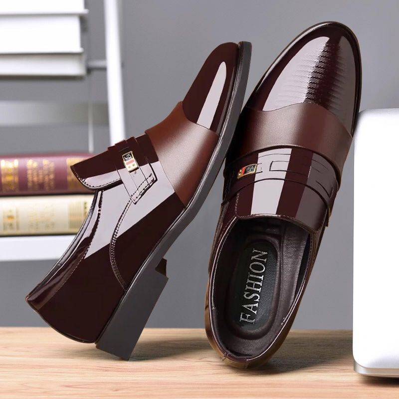 Fashion Business Men Shoes Oxfords Footwear High Quality Leather Shoes, Men Loafers