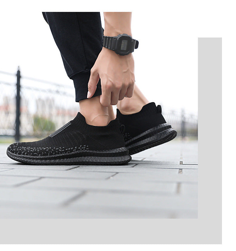 Men Shoes Lightweight, Sneakers, Men Fashion Casual Walking, Shoes Breathable Slip on