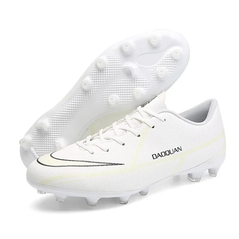 Chaussures de Football de qualité en gros C.Ronaldo chaussures de Football Assassin Chuteira Campo TF/AG chaussures de Football chaussures d'entraînement de Futsal