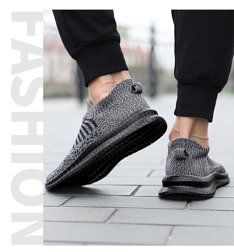 Leichte Herrenschuhe, Turnschuhe, modische Freizeitschuhe für Herren, atmungsaktive Slip-on-Schuhe