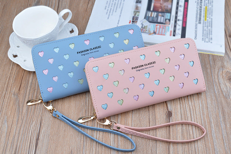 Women's Brand Clutch Purse Ladies Money Wallet for Women's Clutch Bag Slim Female Wallet Card Holder Uneven Wallets Made Leather