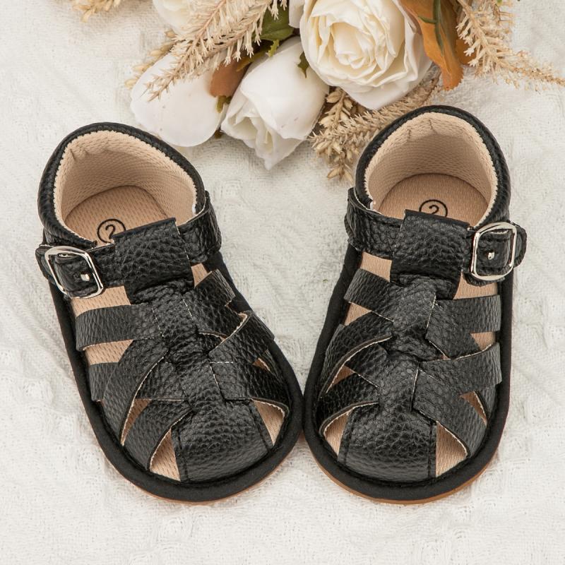 Baby Summer Sandals: Rubber Sole, Non-Slip Infant Shoes for Boys and Girls, Perfect for Toddler First Walkers and Newborns