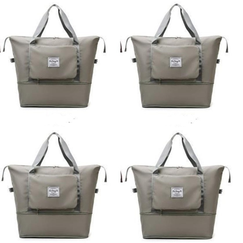 Sac de grande capacité pliable pour femmes, sacs de sport pour femmes, sac à bandoulière, sac d'entraînement pour femmes, sac à main à poignée de voyage, sac à bandoulière de sport