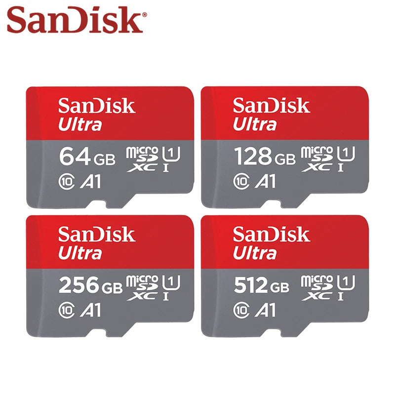 Original SanDisk Micro SD, TF Card 32GB 64GB 128GB, Memory Card