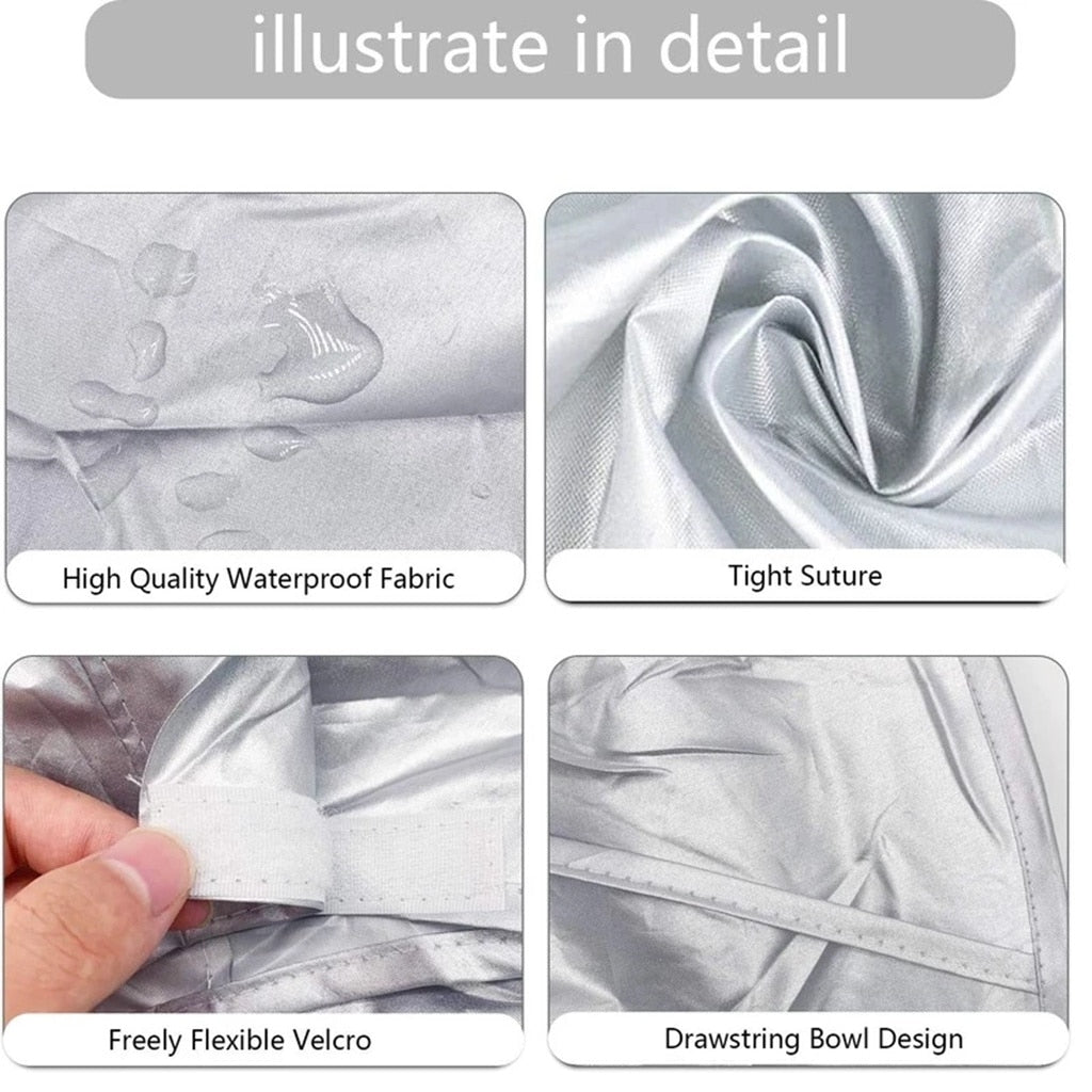 Creative Apron Hair Cutting Cloak Coat Salon Barber Stylist Cape Umbrella Haircut Cloak Hairdressing Home Cleaning Protector