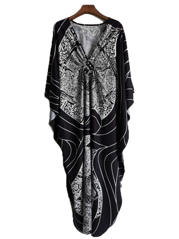 Strand Cover Up Robe Plage Vestido Playa Strand Pareo Badeanzug Cover Up Bademode Badeanzug Frauen Maxi Kleid