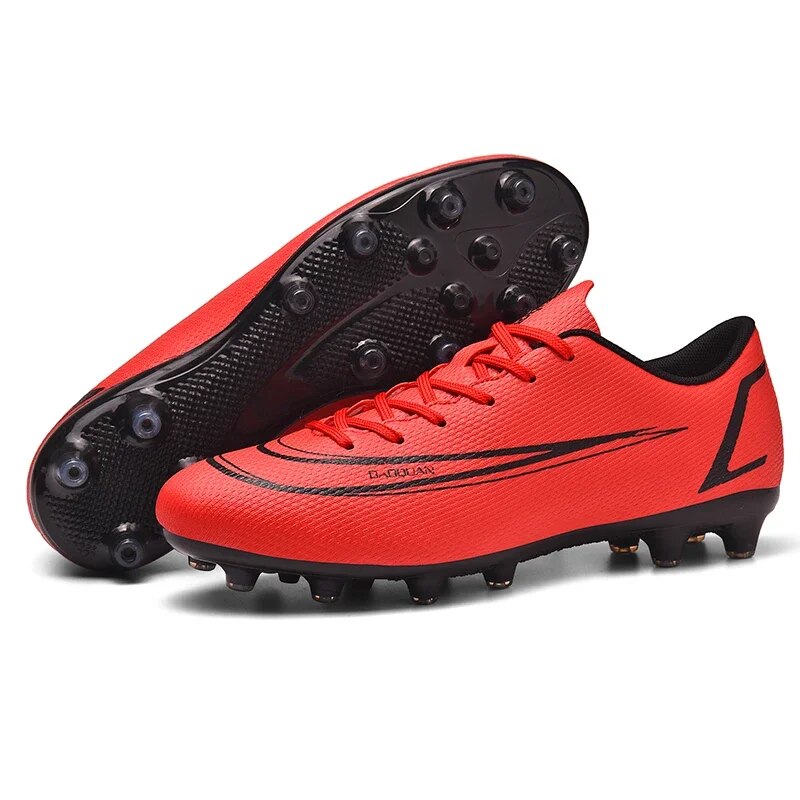 Chaussures de Football de qualité en gros C.Ronaldo chaussures de Football Assassin Chuteira Campo TF/AG chaussures de Football chaussures d'entraînement de Futsal