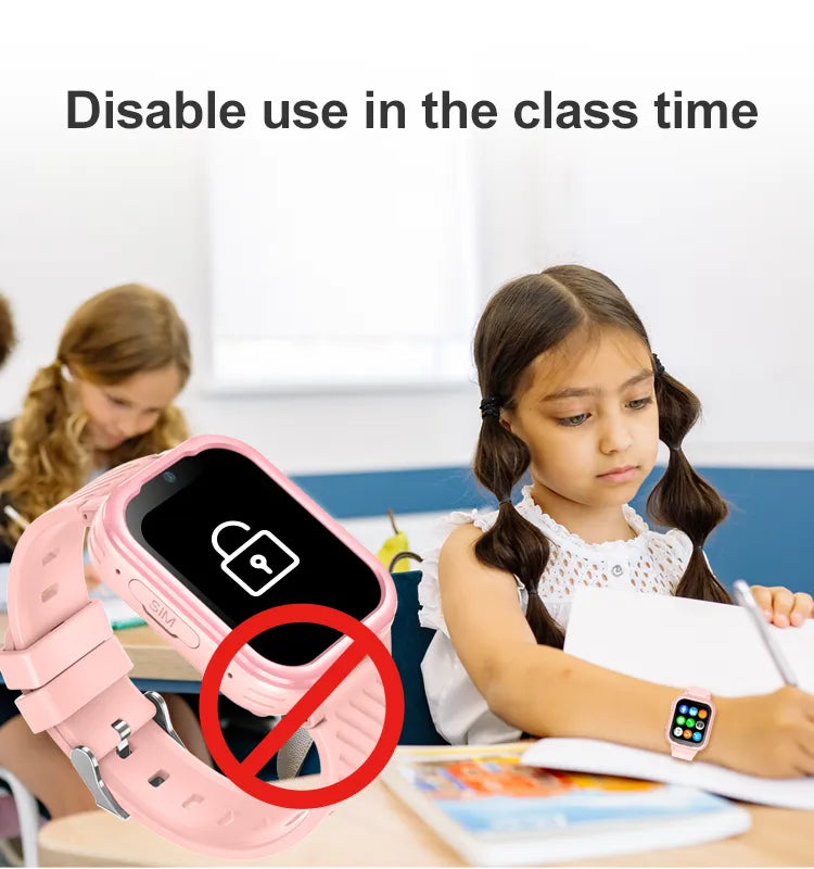 GPS pour enfants, 4G, montre intelligente, KT15 Pro, caméra d'appel vidéo, montre téléphonique, étanche, mode pour adolescents et jeunes