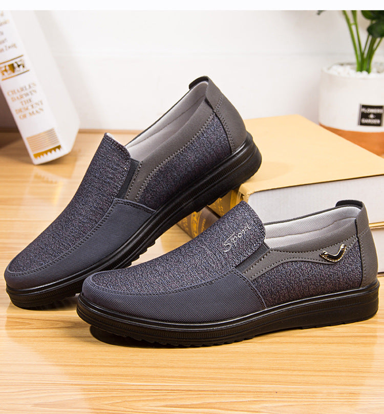 Classic Men Shoes, Men Casual Loafers, Breathable, Walking, Flat, Men Shoes