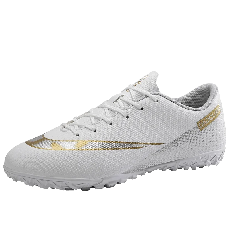 Chaussures de Football de qualité en gros C.Ronaldo chaussures de Football Assassin Chuteira Campo TF/AG chaussures de Football chaussures d'entraînement de Futsal