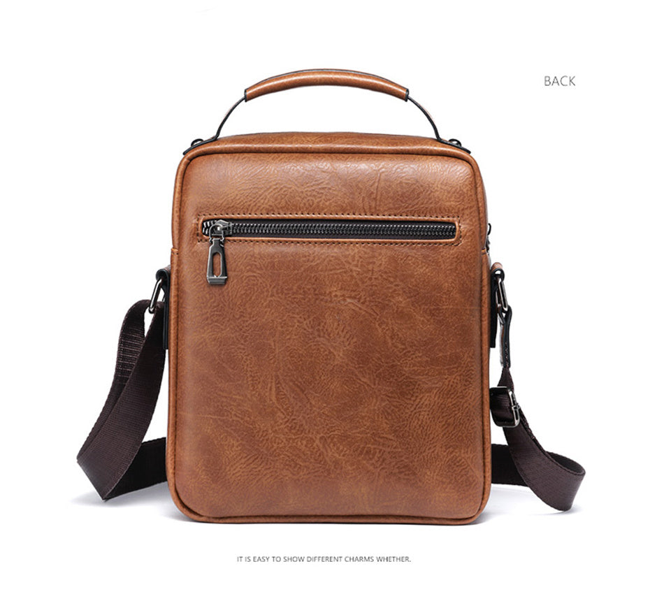 Umhängetasche für Herren, Umhängetaschen, Vintage-Handtaschen für Herren, Ledertasche mit großem Fassungsvermögen, Messenger-Taschen für Herren, Tragetasche