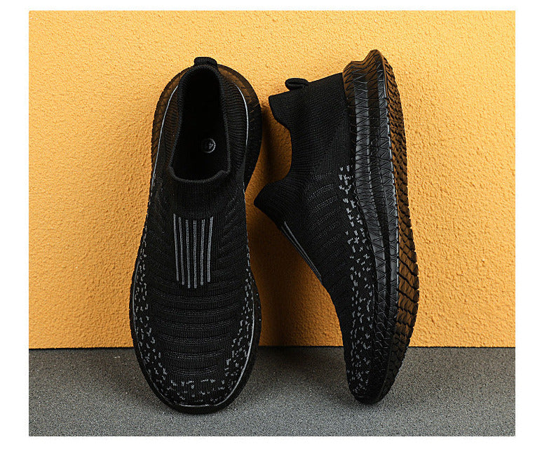 Leichte Herrenschuhe, Turnschuhe, modische Freizeitschuhe für Herren, atmungsaktive Slip-on-Schuhe