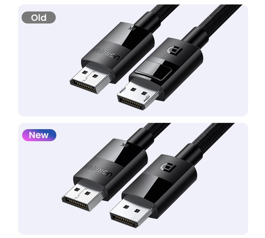 Displayport Cable 8K DP1.4 4K 144Hz, Video - Audio Cable, TV, Box, PC, Laptop, Monitor, Video Game DP Cable, Display Port