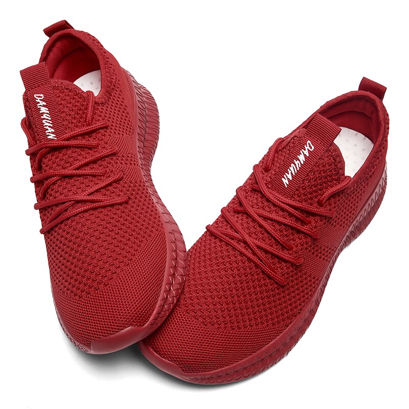 Men's Running Shoes: Lace-up, Lightweight, Comfortable, Breathable Sport Sneakers for Walking and Tennis