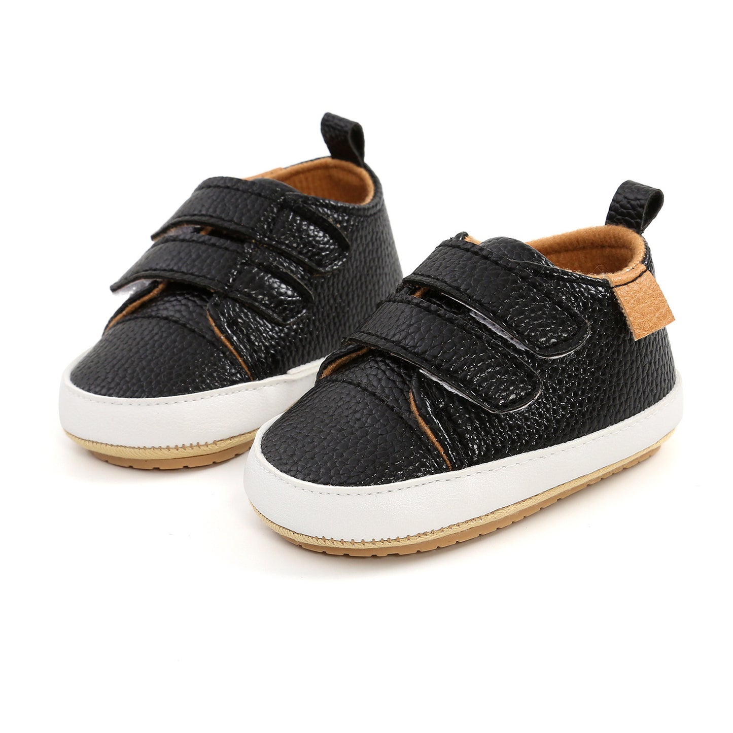 New Baby Shoes Retro Leather Boy Girl Shoes Multicolor Toddler Rubber Sole Anti-slip First Walkers Infant Newborn Moccasins