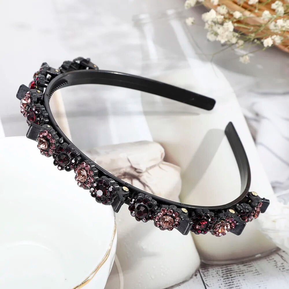 Unisex Alice Hairband Headband Men Women Sports Hair Band Hoop Metal Hoop Double Bangs Hairstyle Hairpin Hair Accessories