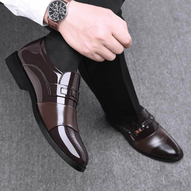 Mode Hommes d'affaires Chaussures Oxfords Chaussures Chaussures en cuir de haute qualité, Hommes Mocassins