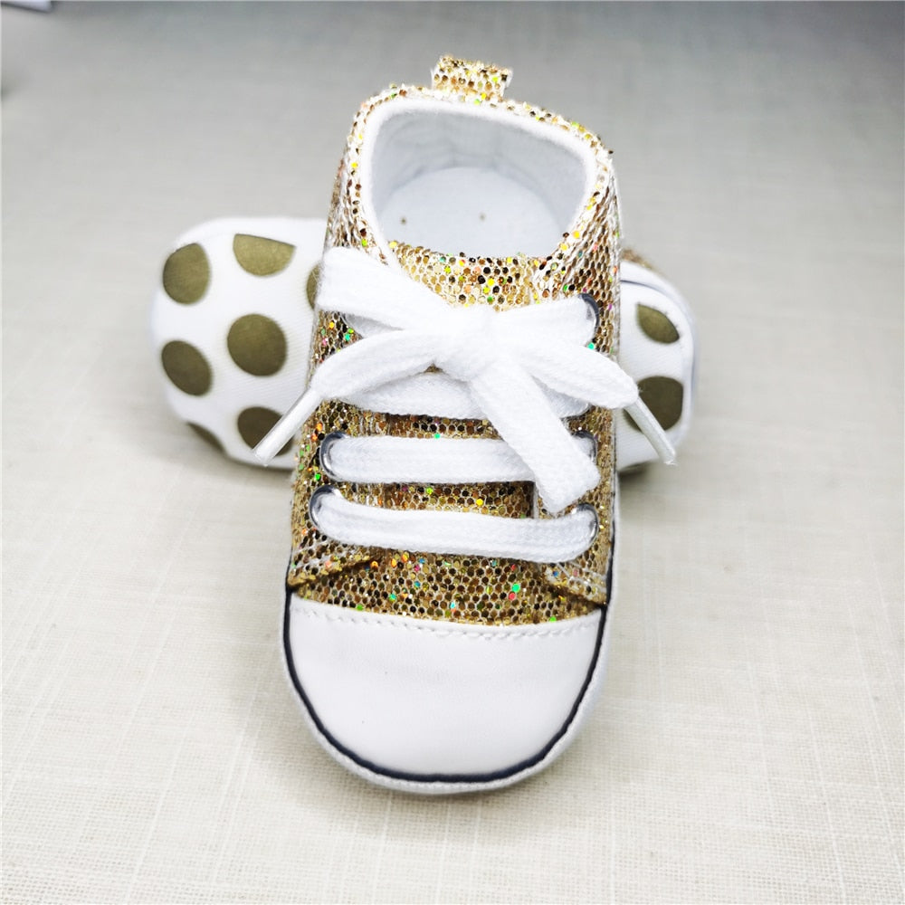 Baby Canvas Classic Sneakers Newborn Sports Baby First Walkers Shoes Infant Toddler Anti-slip Baby Shoes