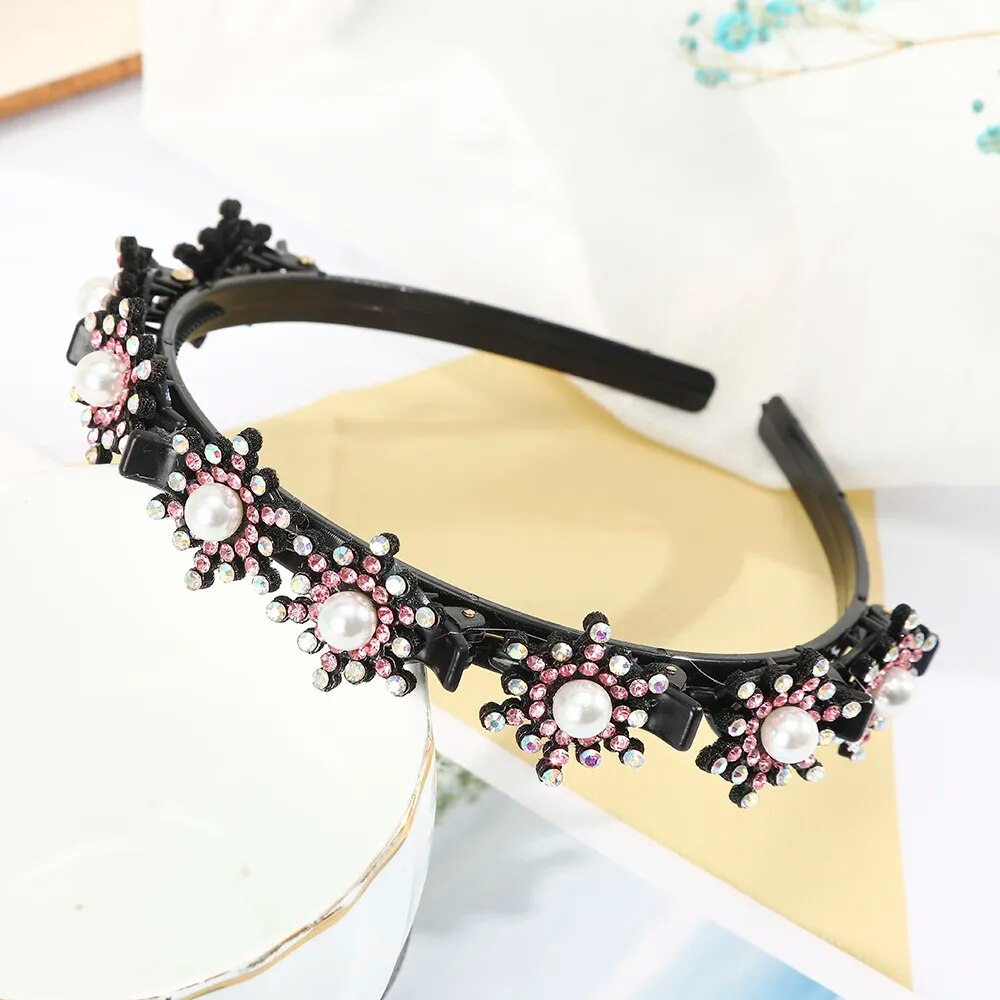 Unisex Alice Hairband Headband Men Women Sports Hair Band Hoop Metal Hoop Double Bangs Hairstyle Hairpin Hair Accessories