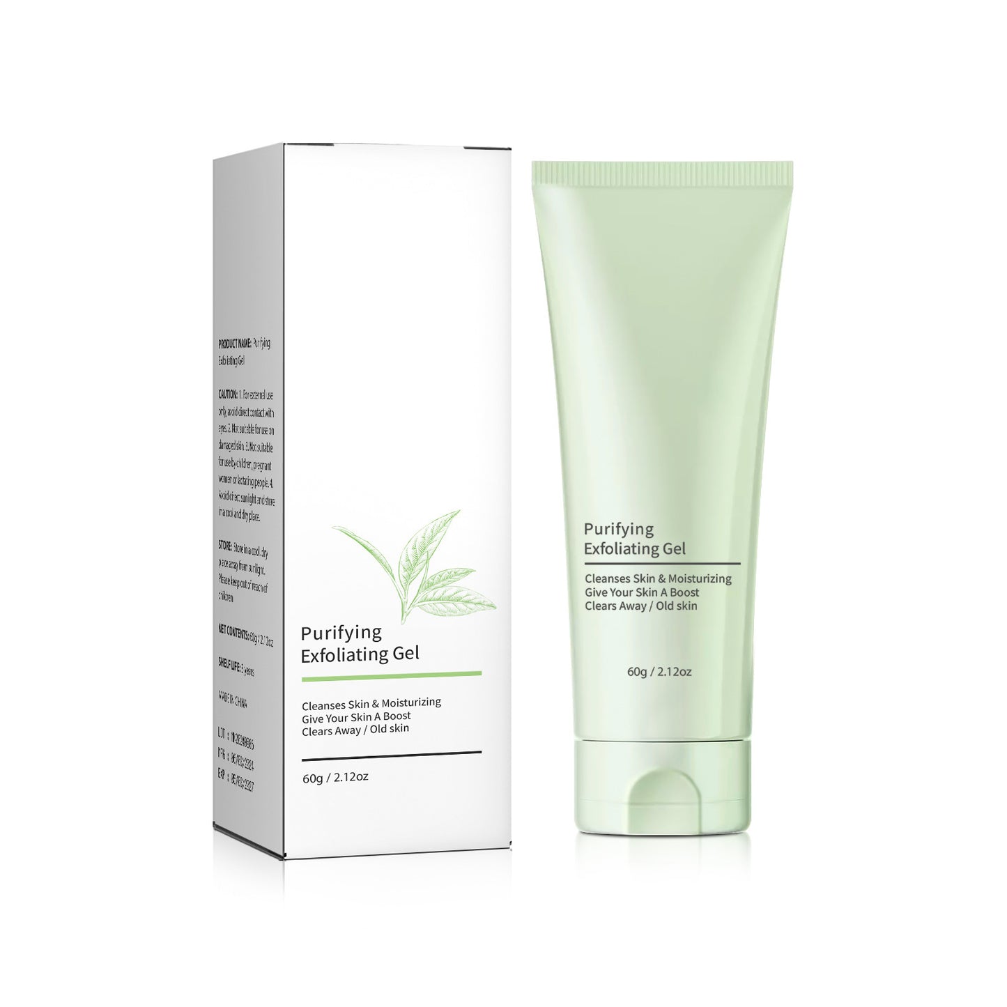 Exfoliating Gel 60g Deep Cleansing Pores Mild