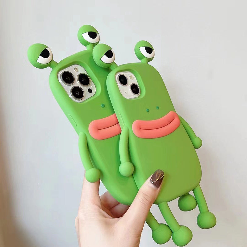 Cartoon Cute Shockproof Bumper Cover for iPhone