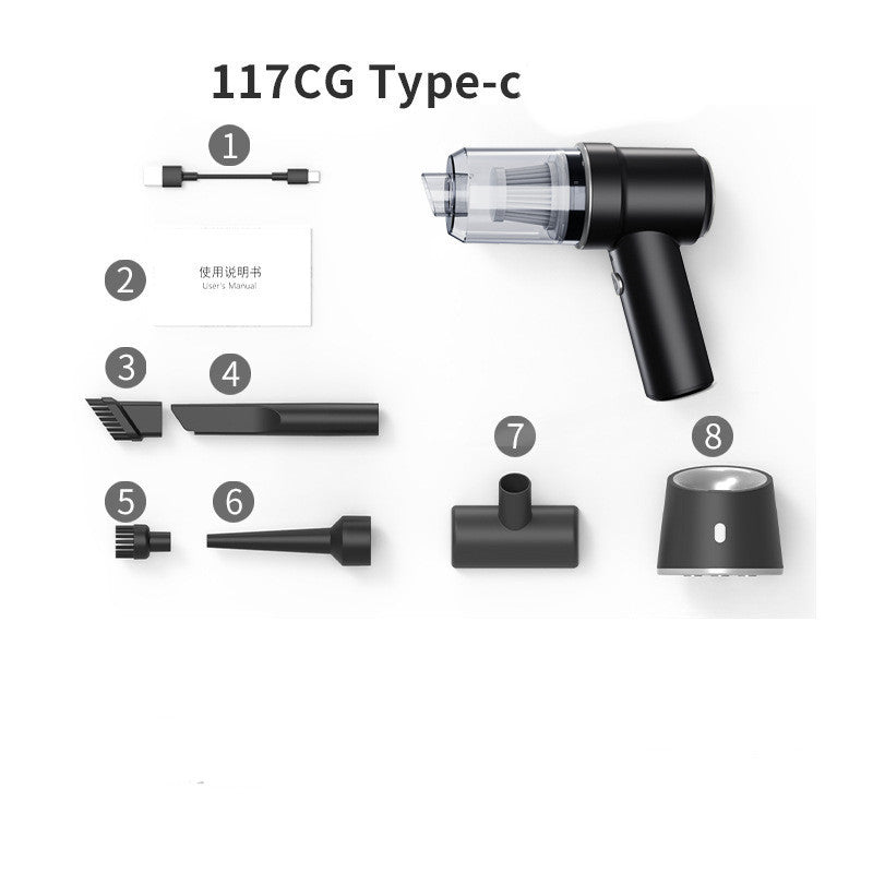 Vehicle Mounted Vacuum Cleaner Small Hand-held In Vehicle