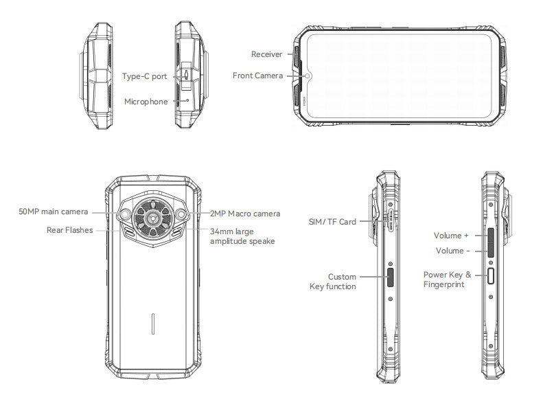 DOOGEE S Punk, Mobile Phone