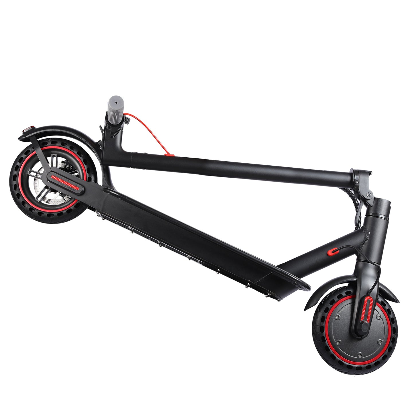 Scooter électrique Puissance du moteur 350 W Capacité de la batterie 36 V 10,4 Ah Taille des pneus 8'5 pouces Vitesse maximale 25-30 km Transport routier 30-35 km