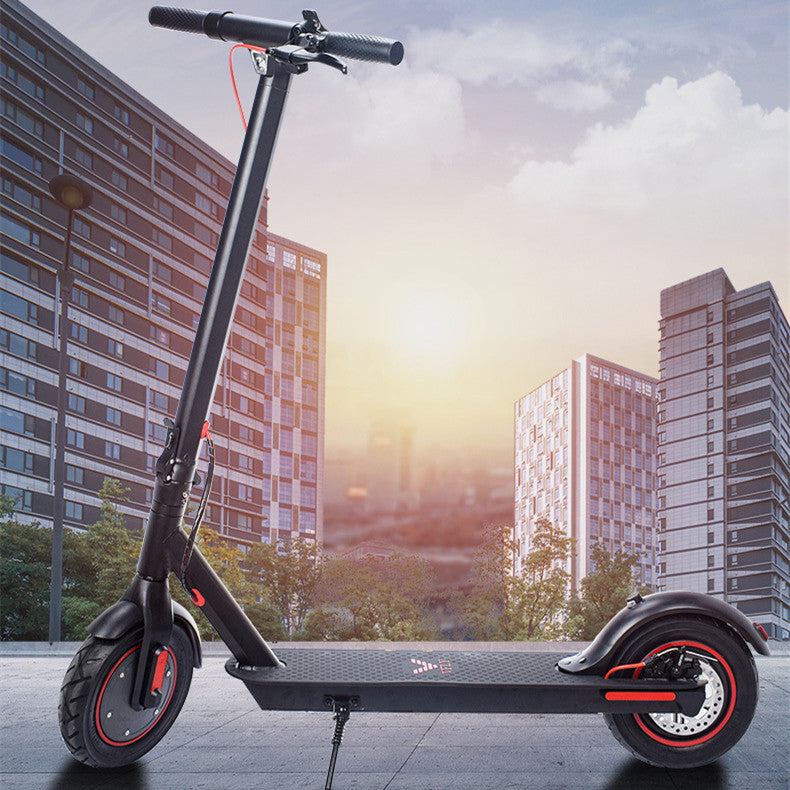 Trottinette électrique pliable en alliage d'aluminium tendance