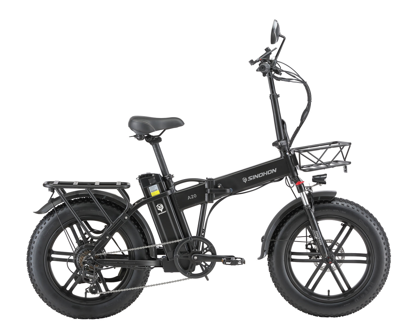 Ebike, 1000W Motor, 48V18Ah Battery, 20 Inches, Maximum Speed 45KM